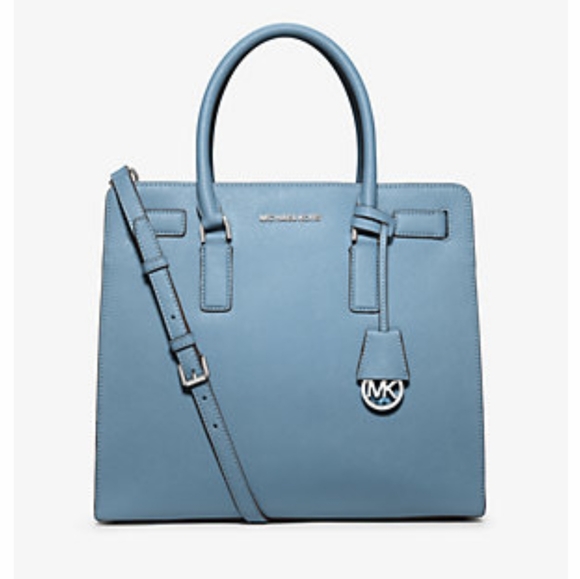 Michael Kors Dillon Large Saffiano Leather Satchel - Picture 1 of 9